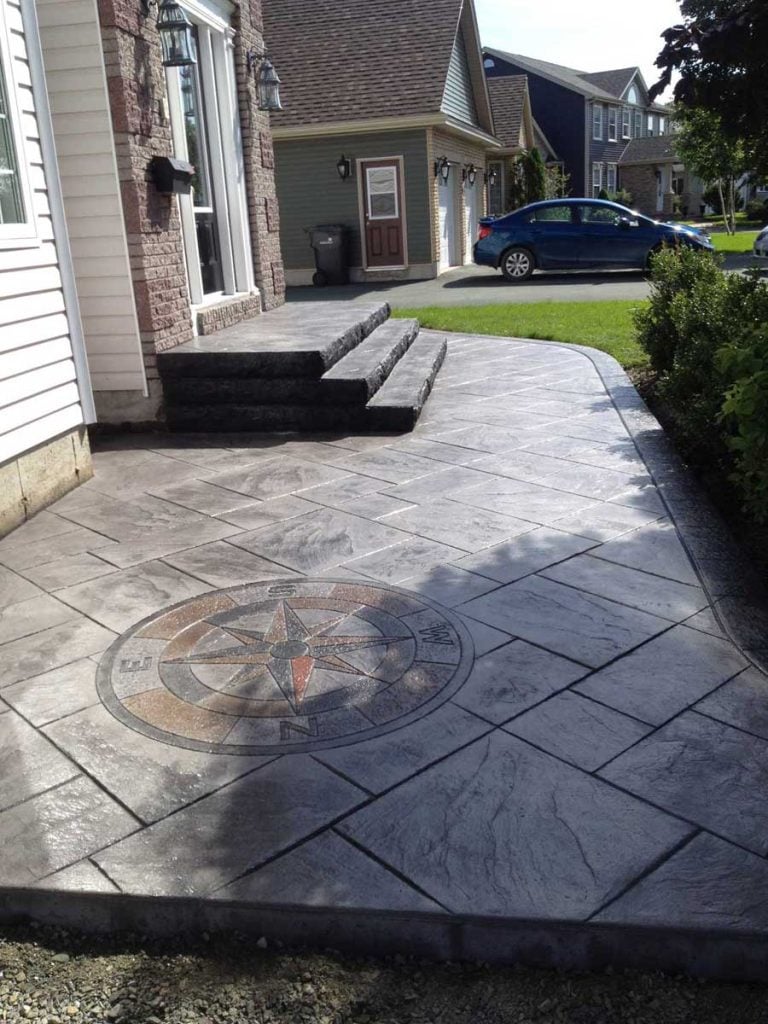 Artesian Stain Stamped Concrete