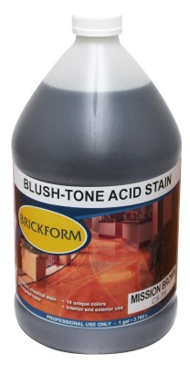 Blush Tone Acid Stain