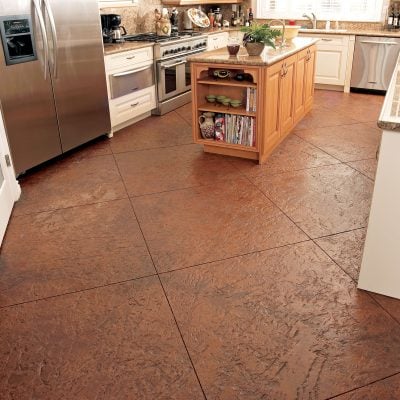 Heavy Stone / Blush-Tone Acid Stain Mahogany / Antique-It Walnut