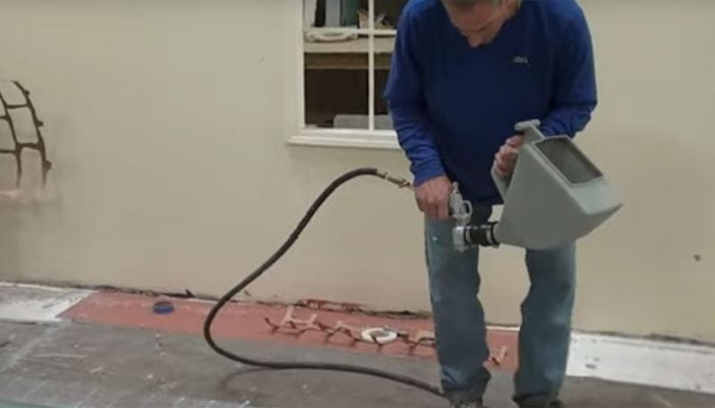 How to Use a Spray Mix Micro Topping Overlay for Resurfacing Decorative Concrete