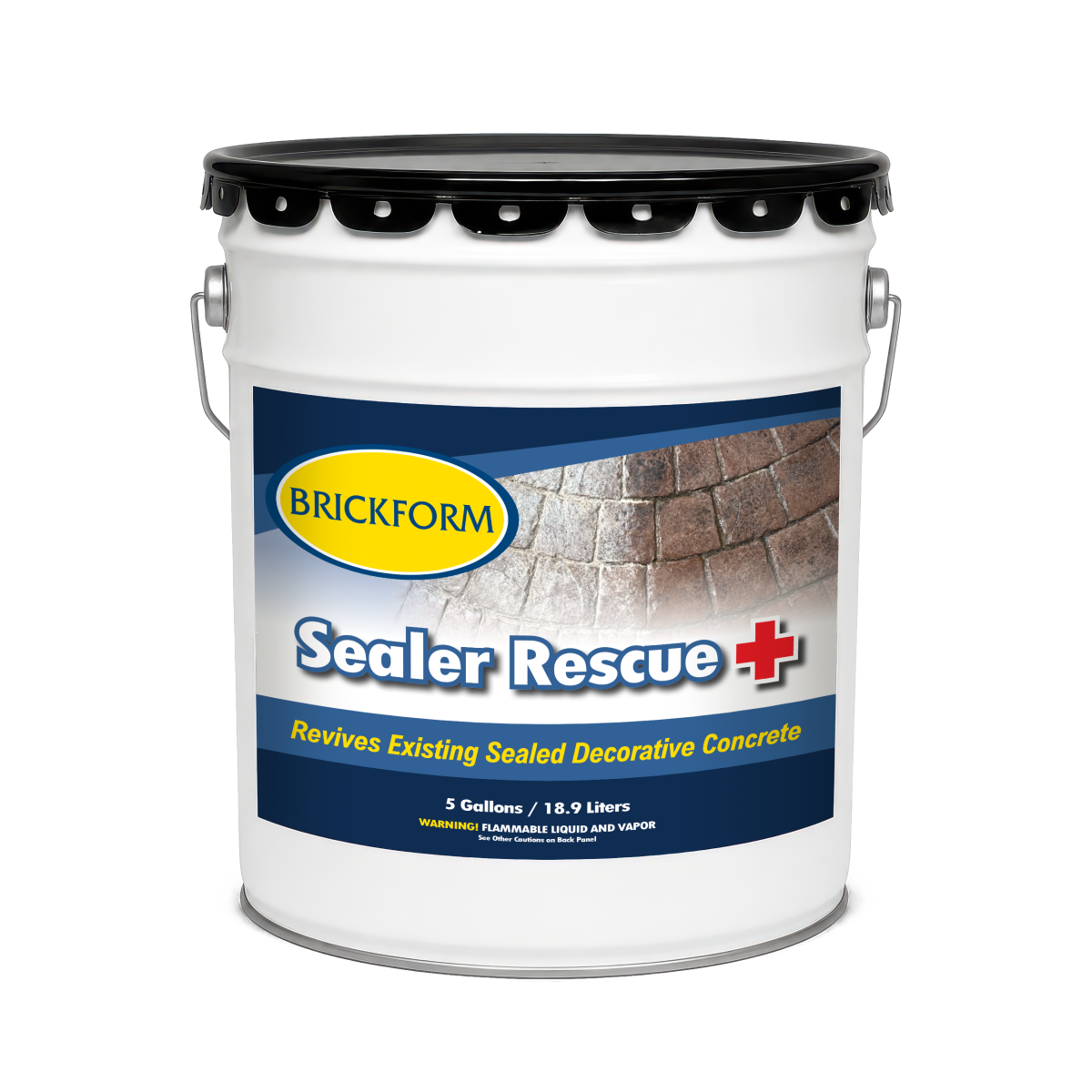 sealer rescue 5 gal bucket isolated